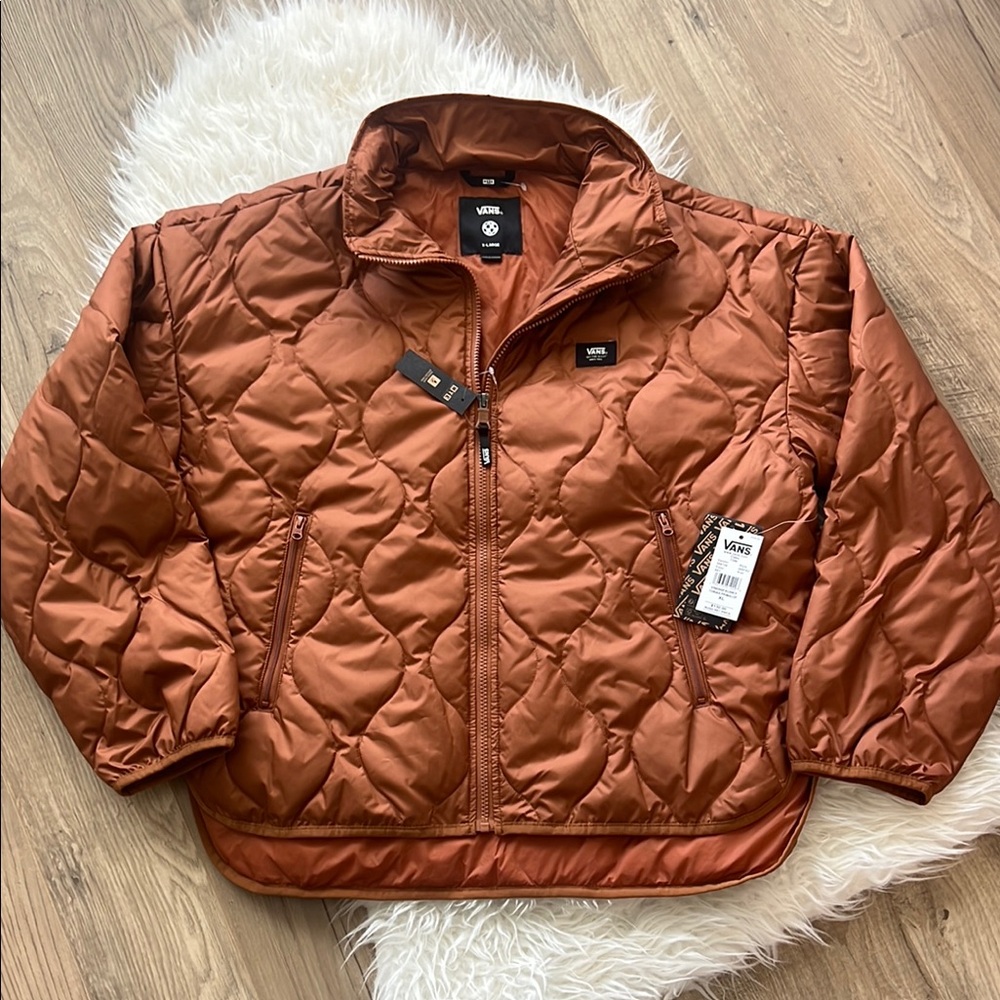 Vans Quilted Jacket - Rust